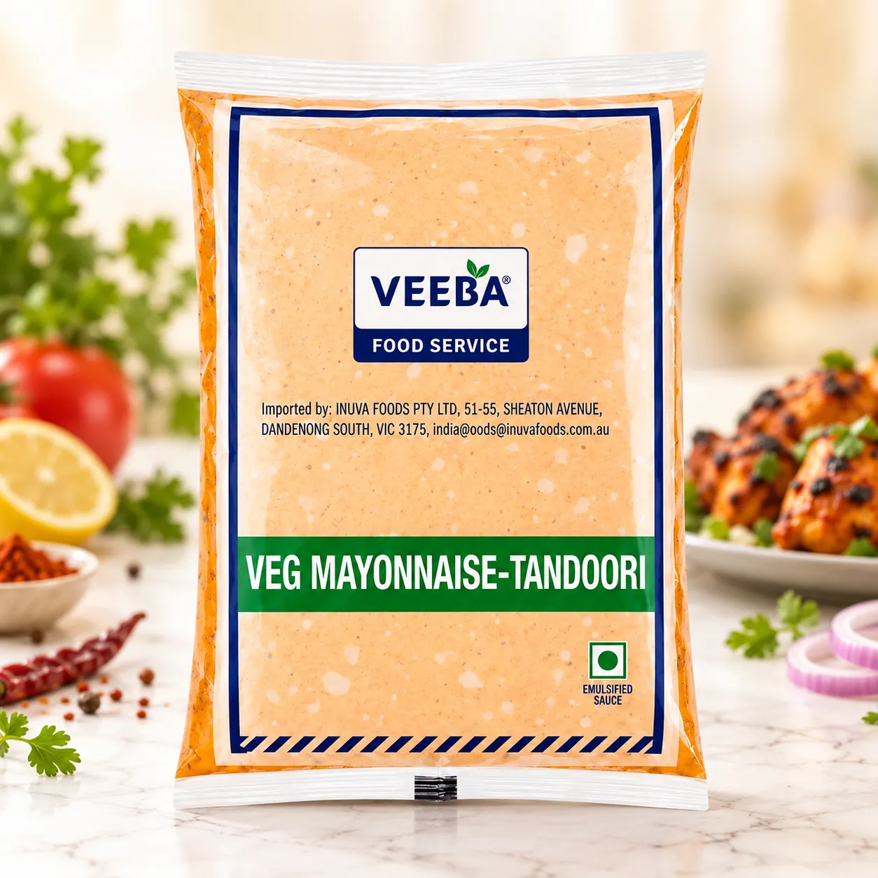 VEEBA VEG MAYONNAISE TANDOORI *1 KGS*
