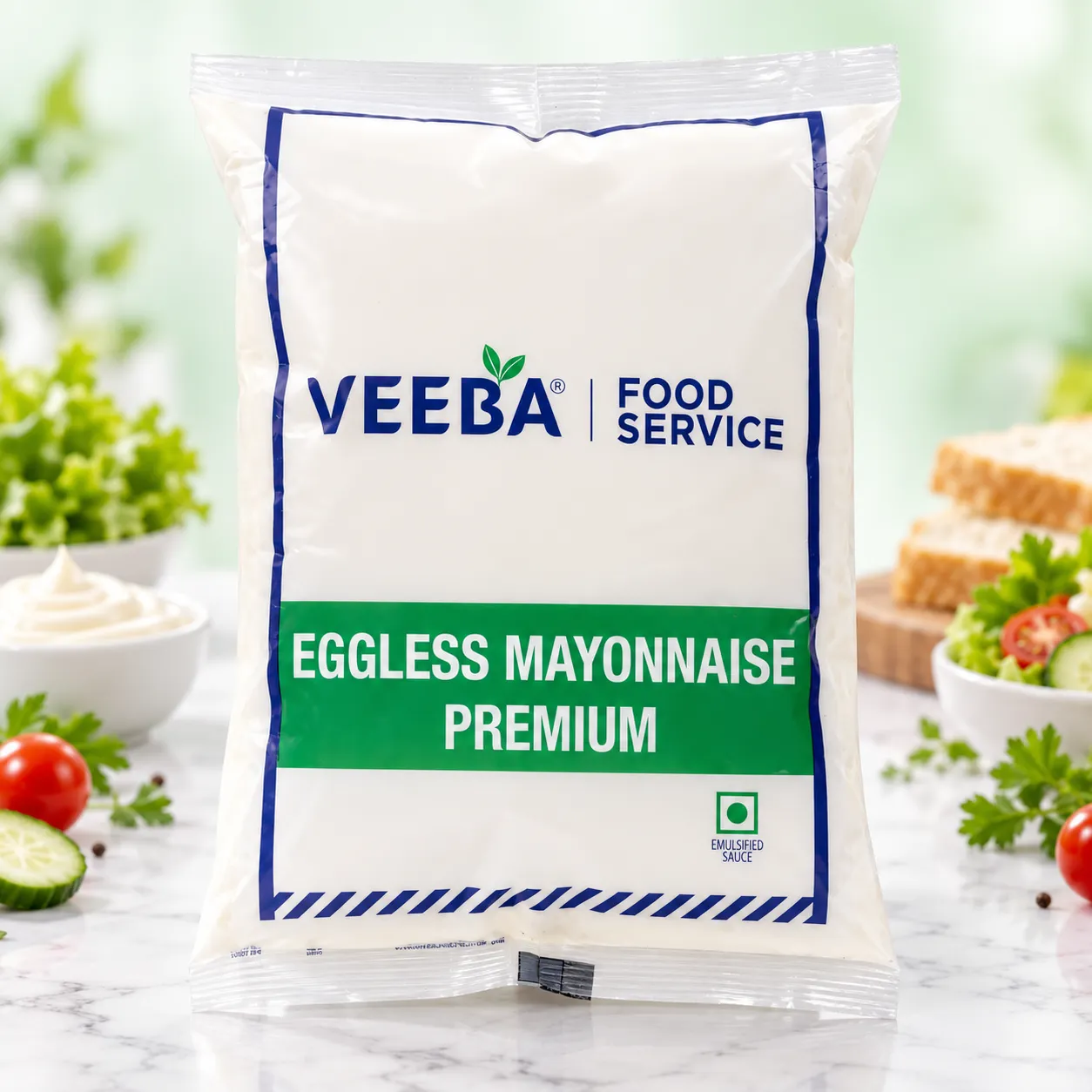VEEBA - EGGLESS MAYONNAISE PREMIUM *1 KGS*