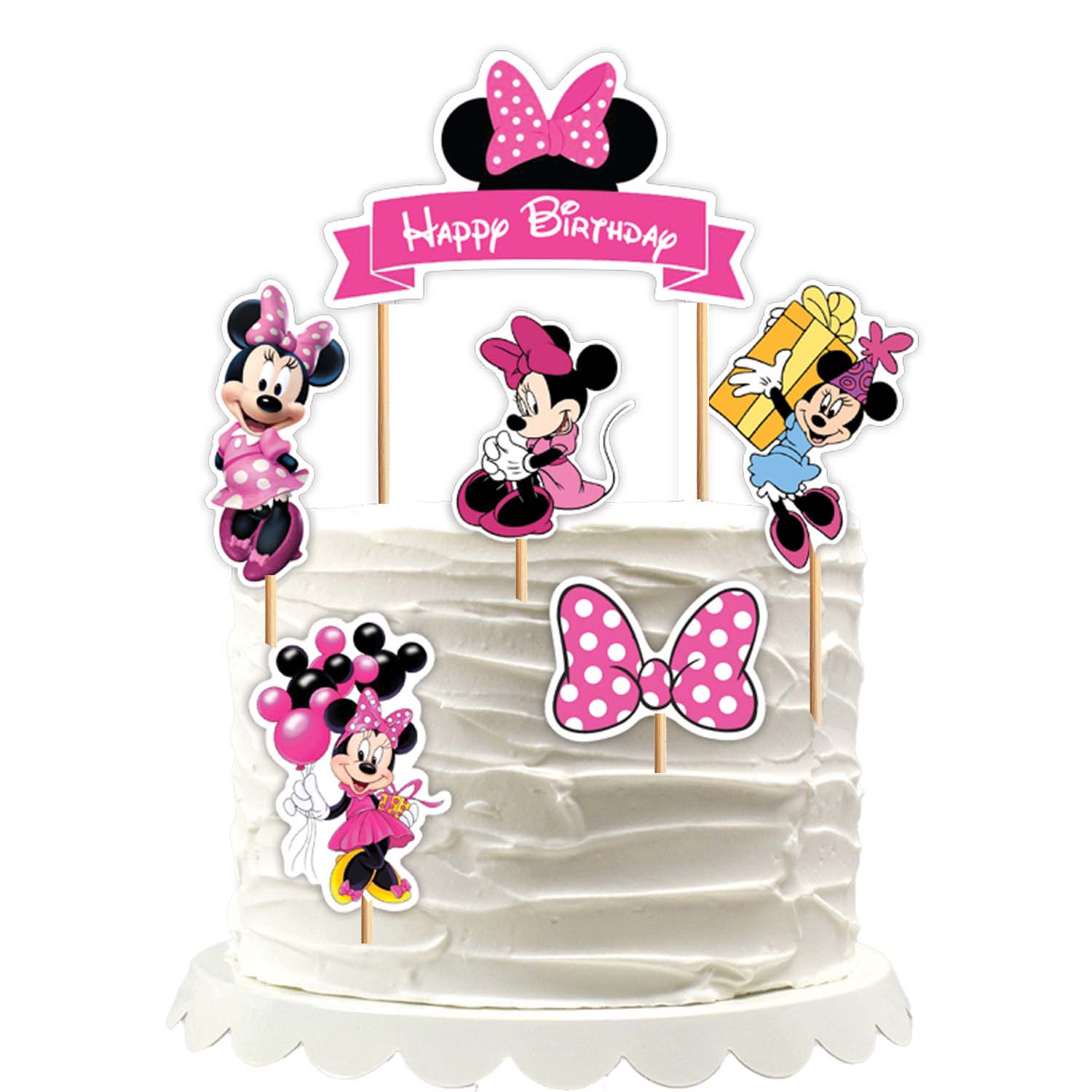 Joyful Mini Mouse Theme Topper *1 Set*   