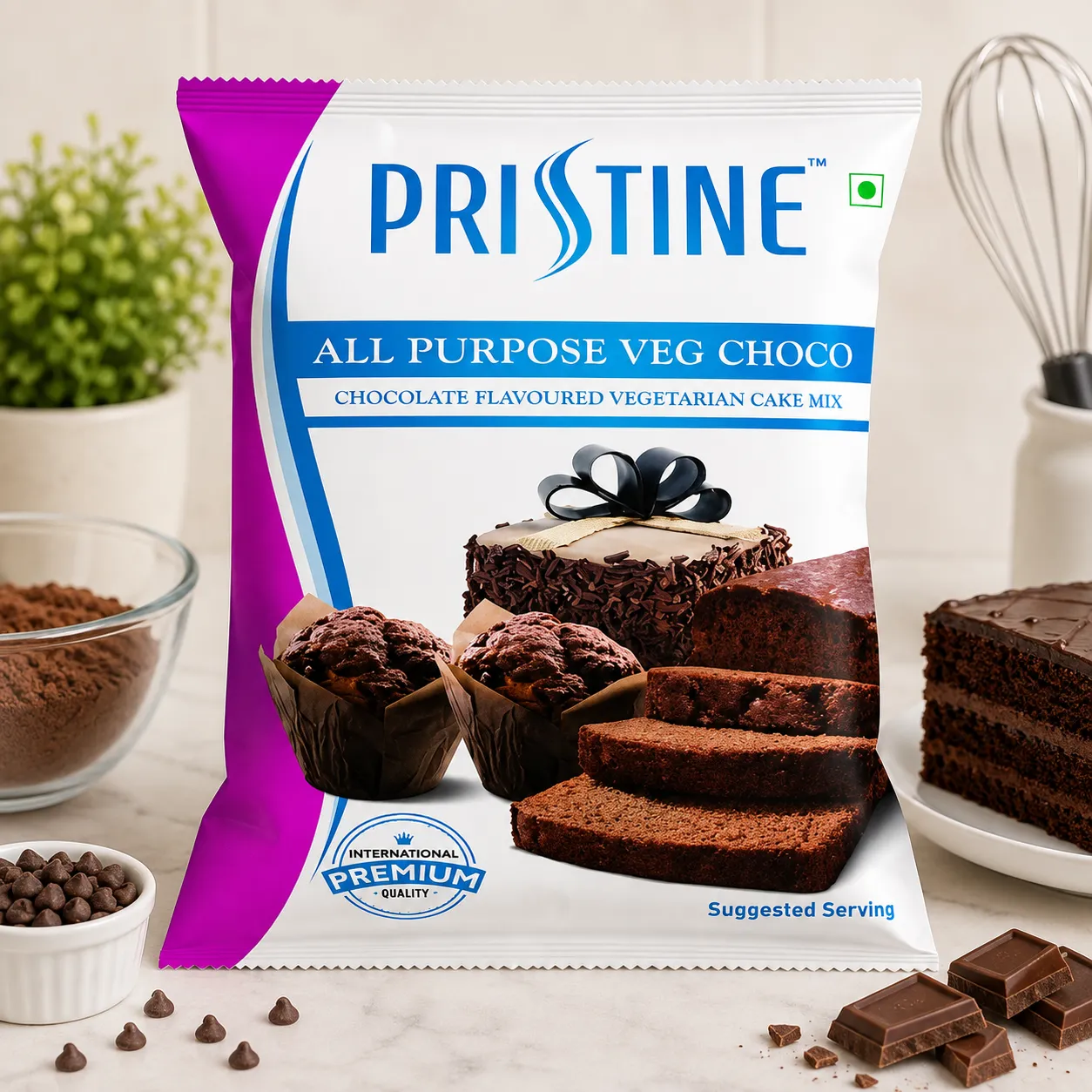 PRISTINE ALL PURPOSE CHOCOLATE PREMIX *5 KGS*