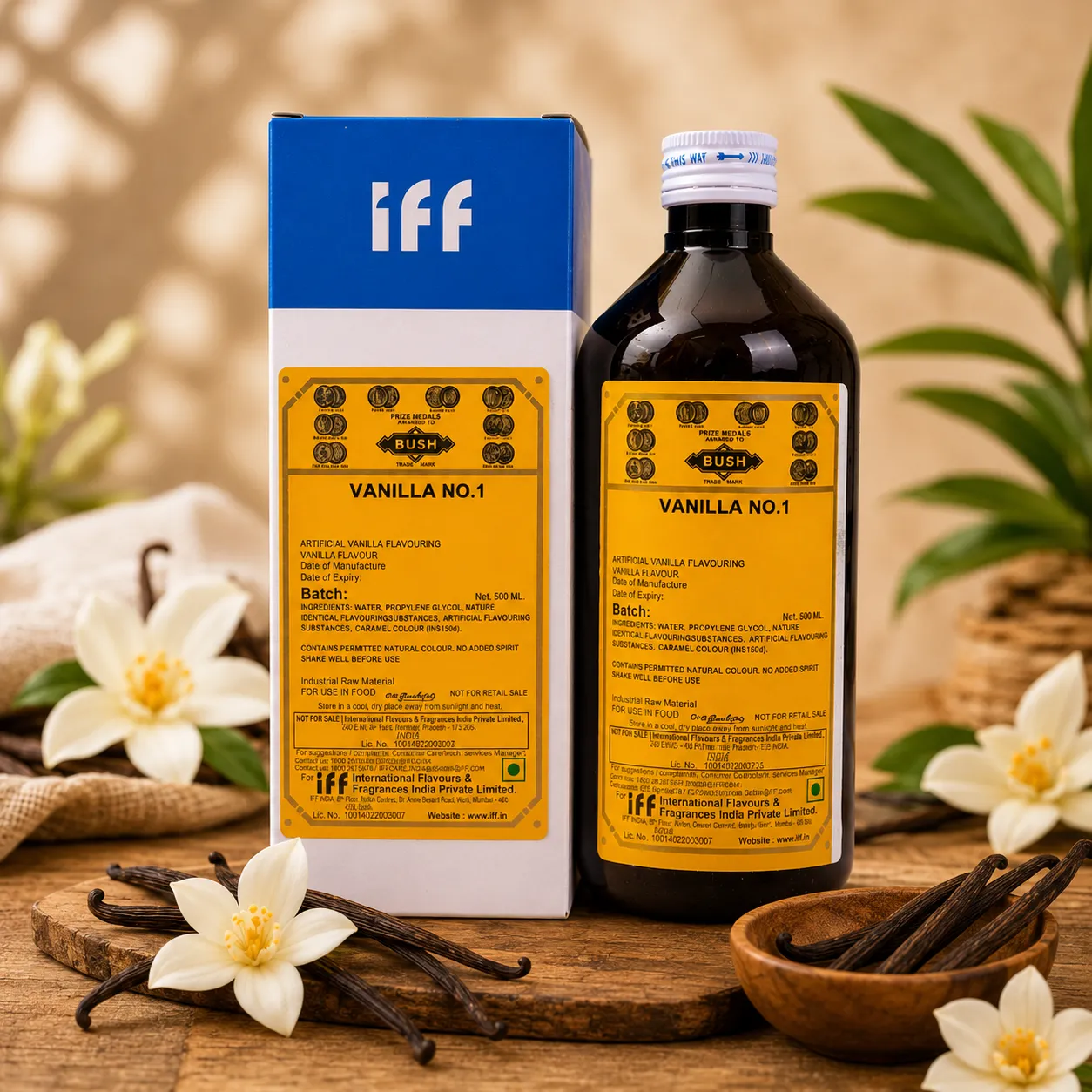 IFF VANILLA ESSENCE *500 MLS*