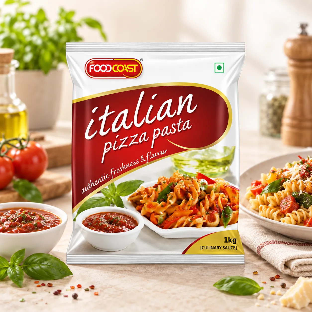 FOODCOAST ITALIAN PIZZA PASTA *1KGS*
