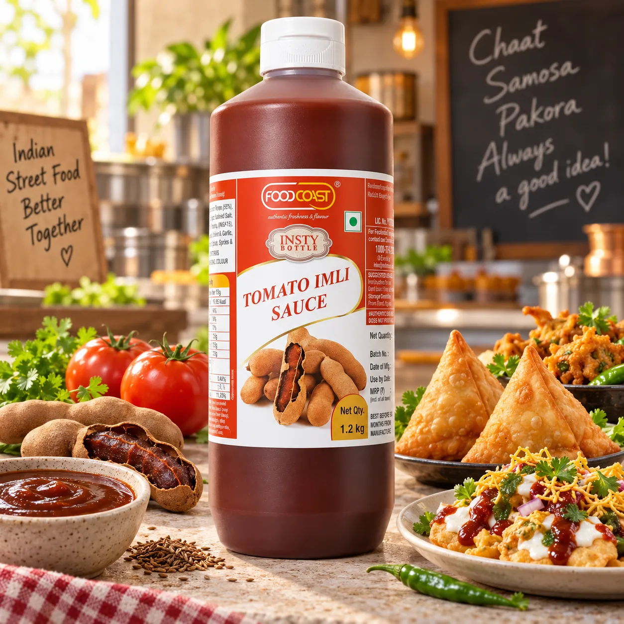 FOODCOAST TOMATO IMLI SAUCE BOTTLE *1.2KGS*