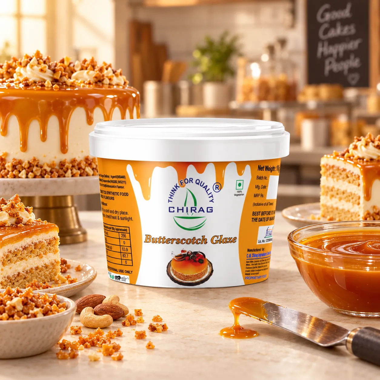 CHIRAG BUTTERSCOTCH GLAZE *4 KGS*
