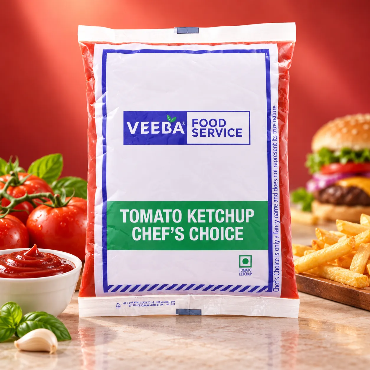 VEEBA TOMATO KETCHUP CHEF'S CHOICE *1 KGS*
