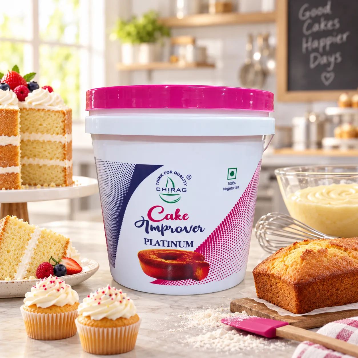 CHIRAG CAKE IMPROVER ROYAL GEL *10 KGS*