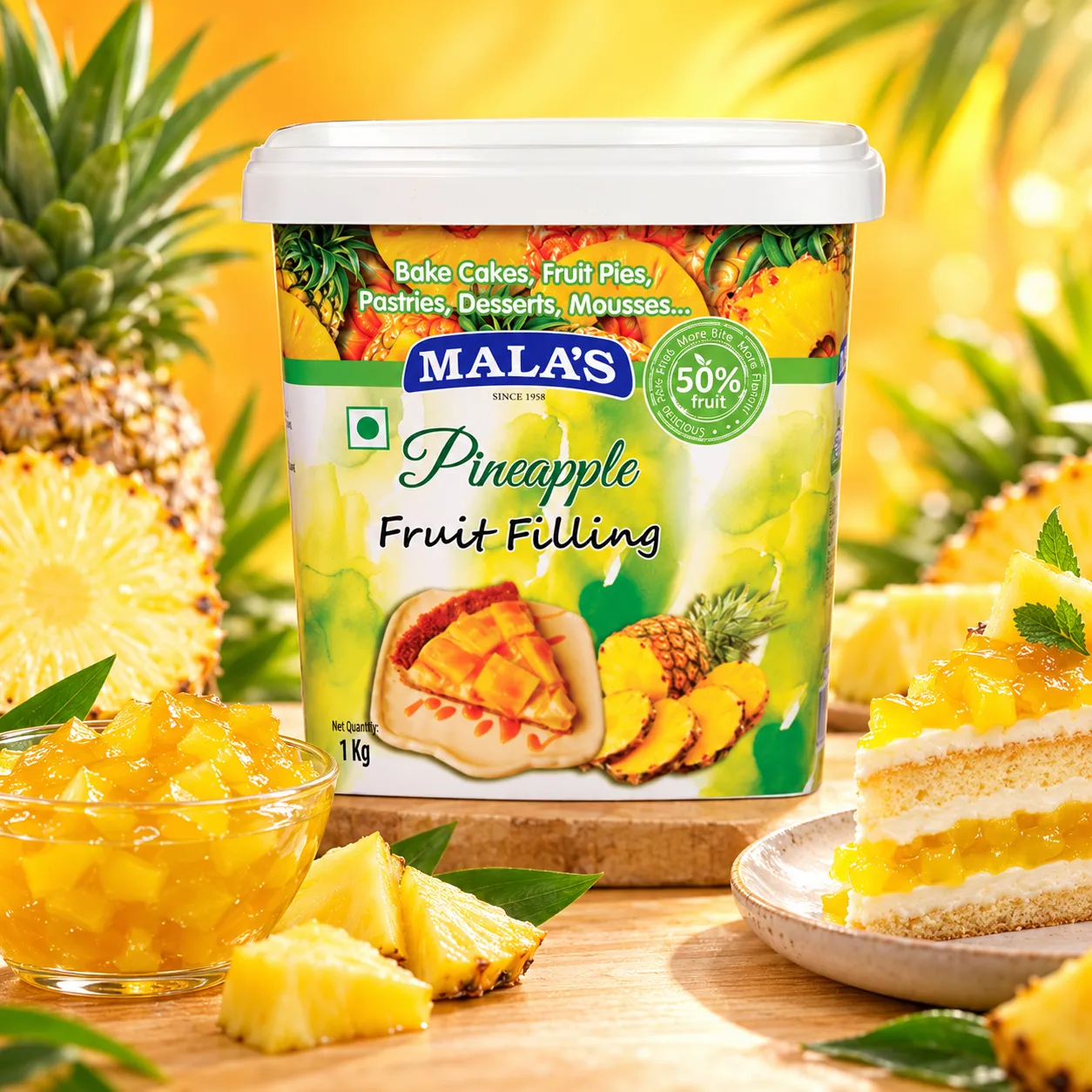 PINEAPPLE FILLINGS BUCKET *1KGS*