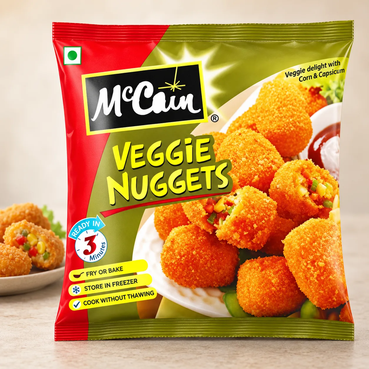 MCCAIN VEGGIE NUGGETS *1 KGS*
