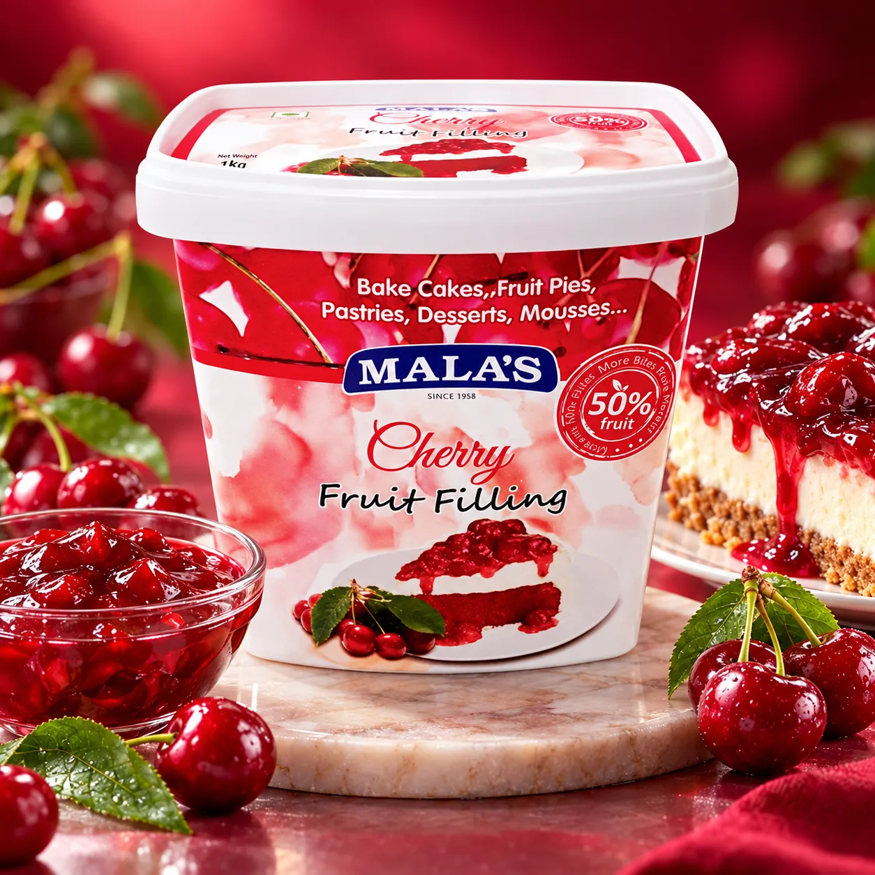 CHERRY FILLINGS BUCKET *1KGS*