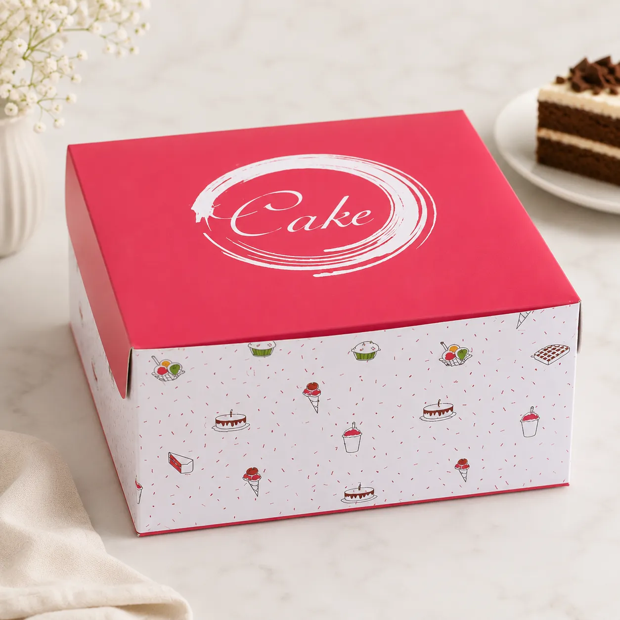 HALF KG CAKE CORRUGATED CAKE BOX *1 PCS*