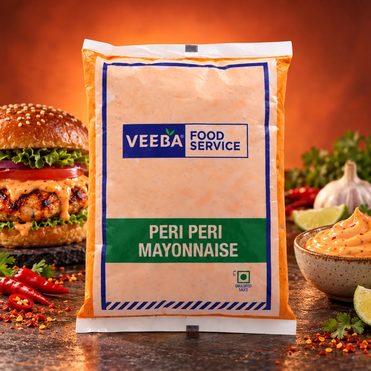 VEEBA PERI PERI MAYONNAISE *1 KGS*