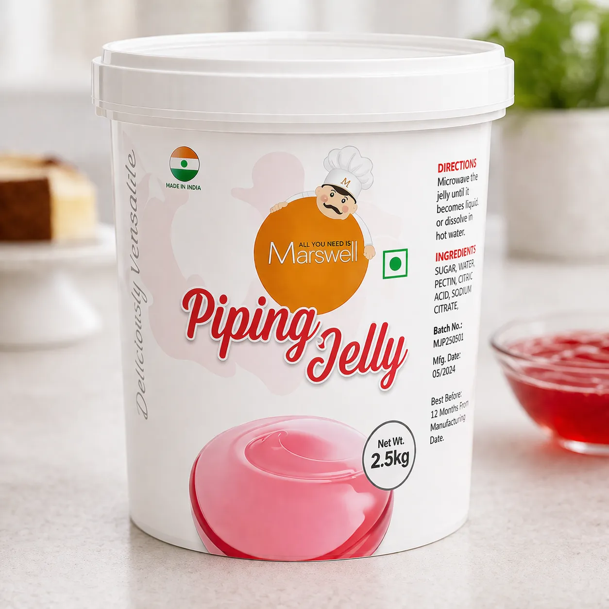 MARSWELL FLAVOURED JELLY *10 KGS*