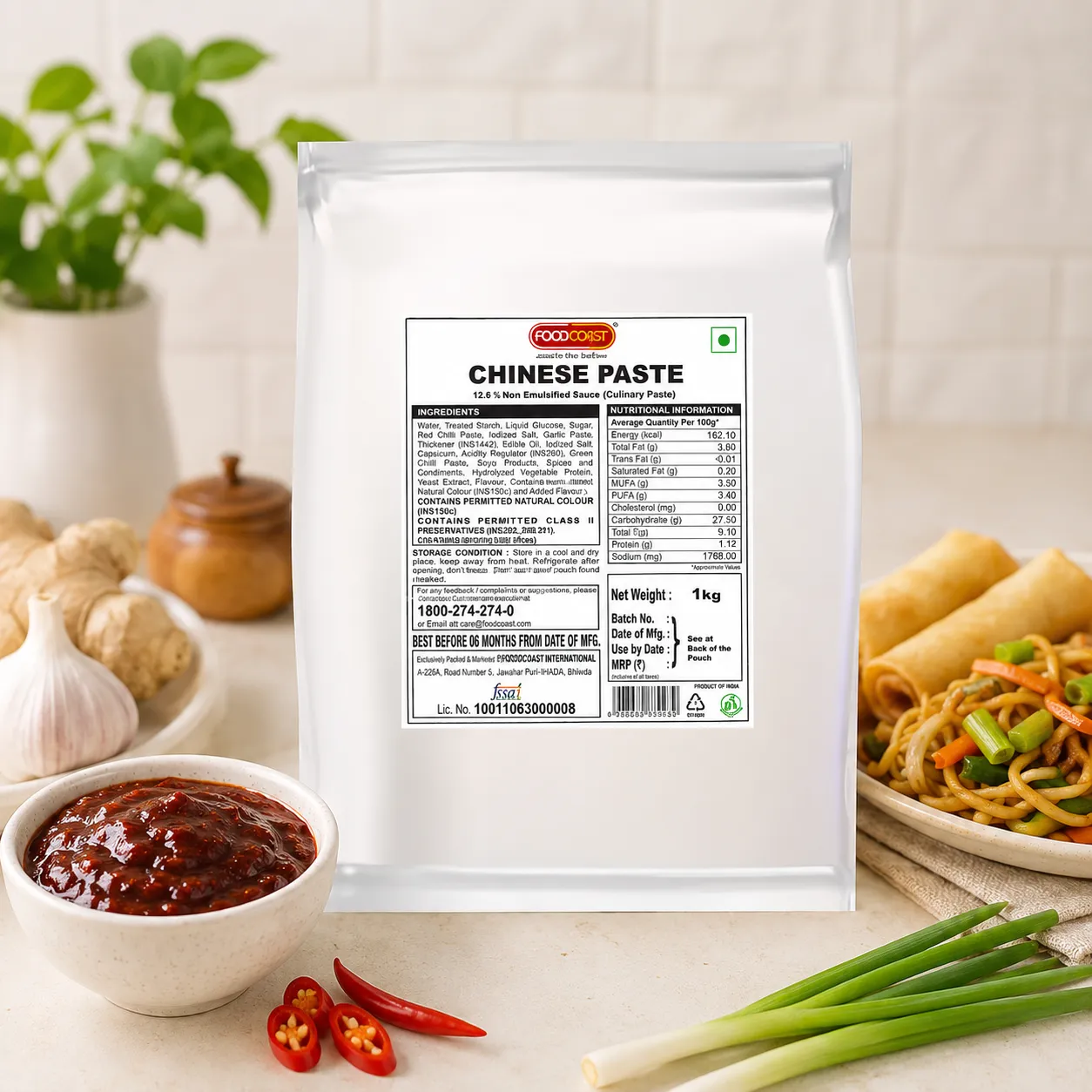 FOODCOAST CHINESE PASTE *1KGS*