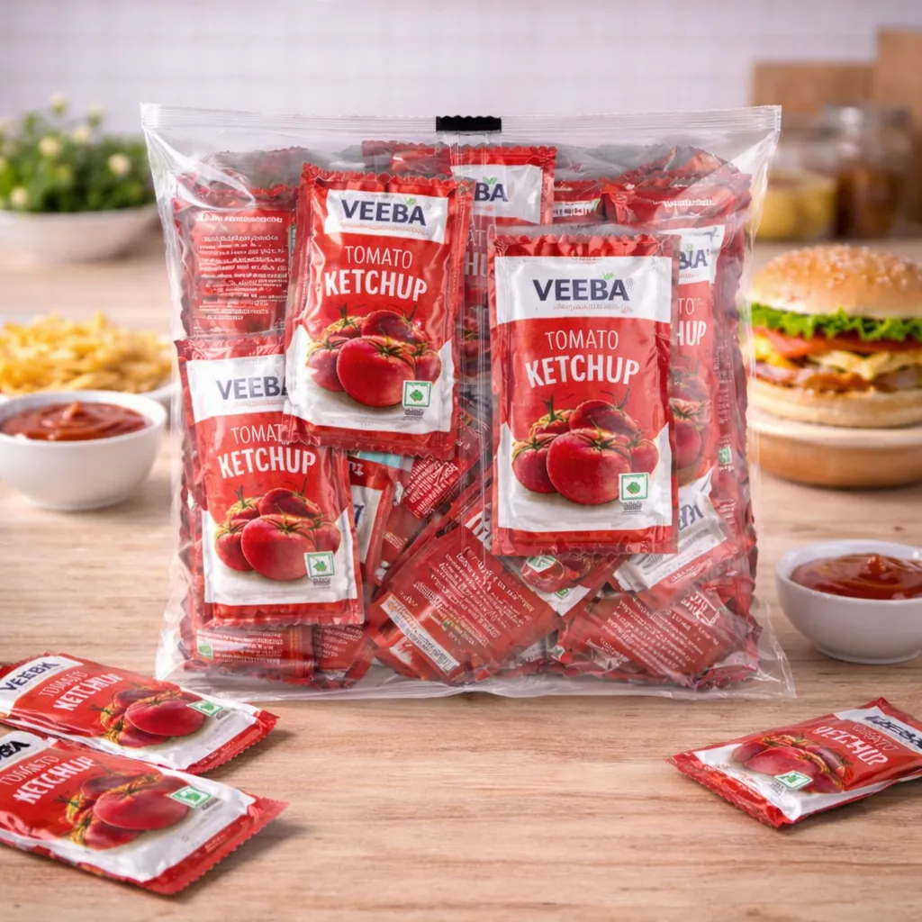 VEEBA TOMATO KETCHUP SACHET *100 PCS*