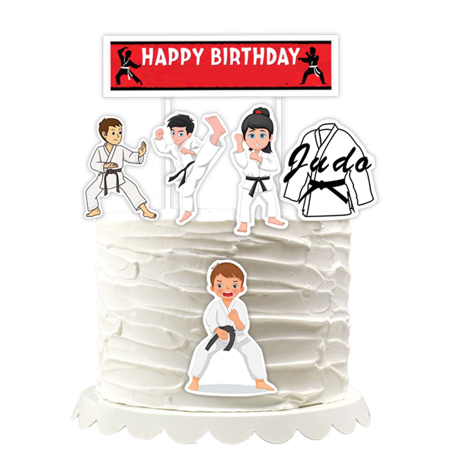 Joyful Judo Theme Topper *1 Set*
