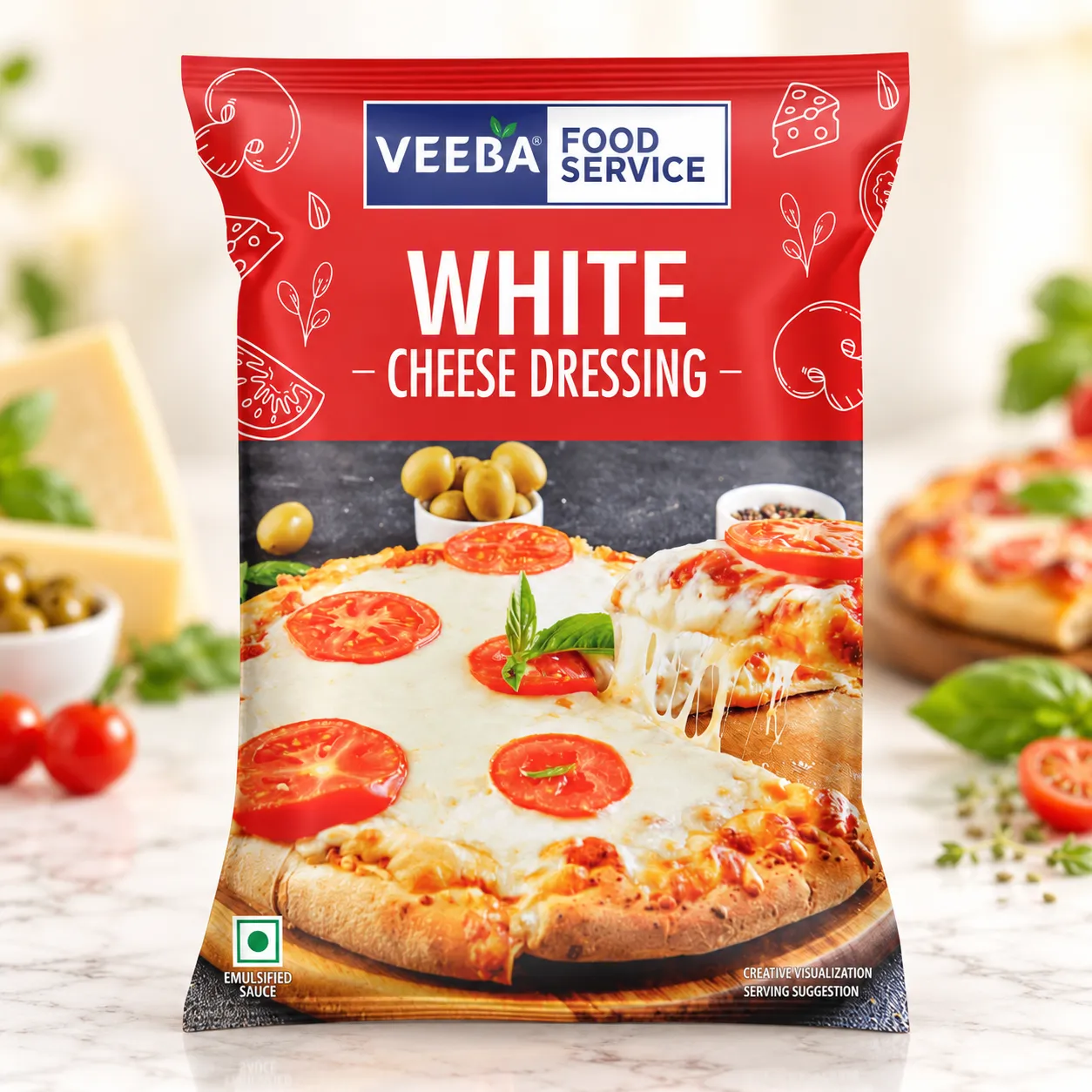 VEEBA WHITE CHEESE DRESSING *1 KGS*
