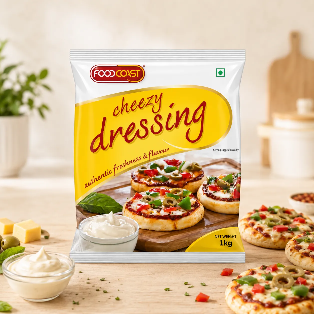 FOODCOAST CHEEZY DRESSING *1KGS*