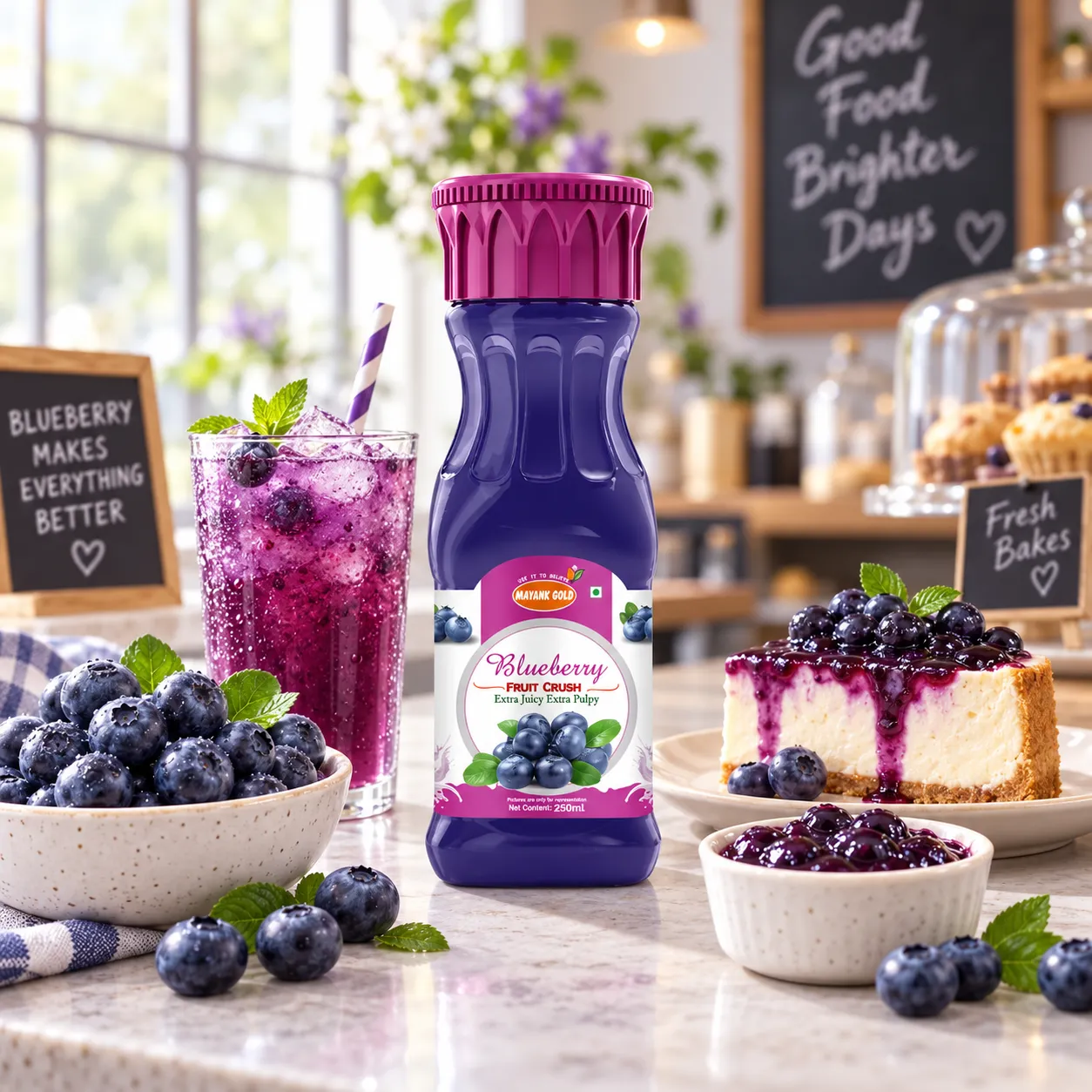 CHIRAG BLUEBERRY CRUSH *1 LTR*