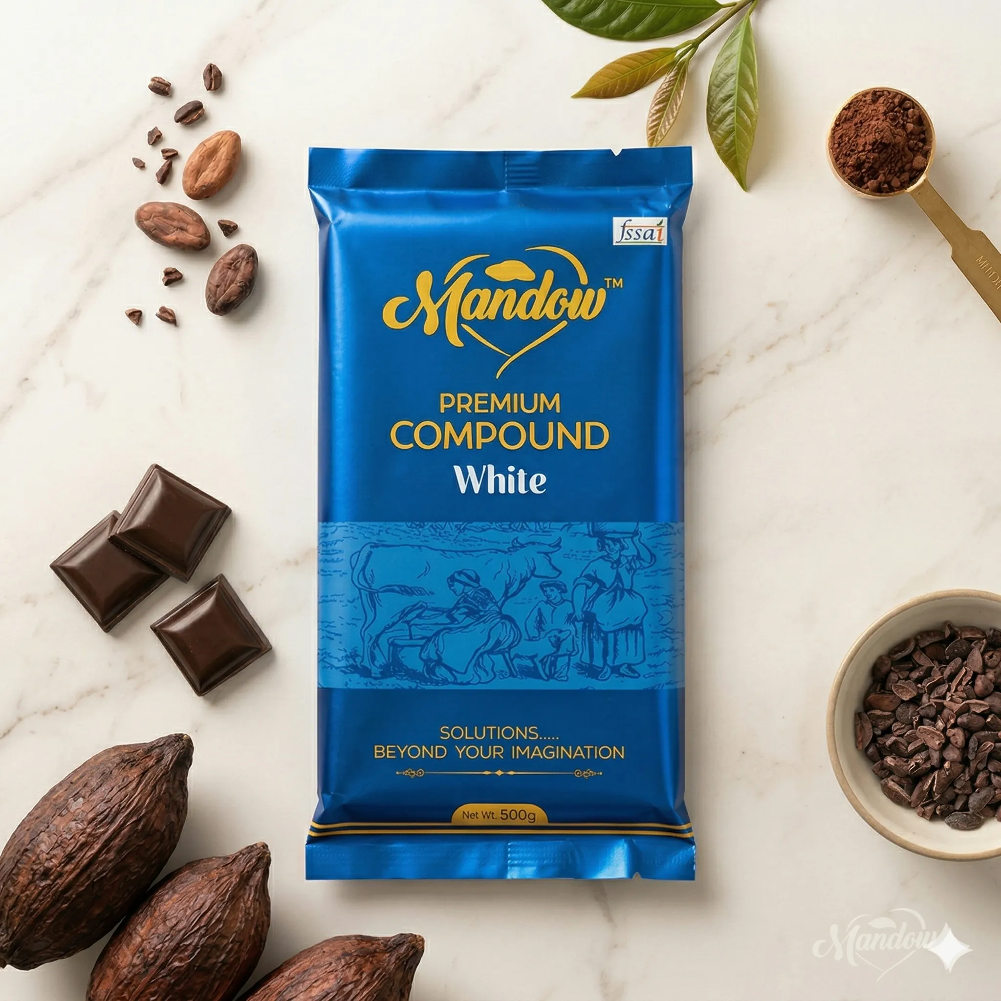 MANDOW WHITE CMP *500 GMS*