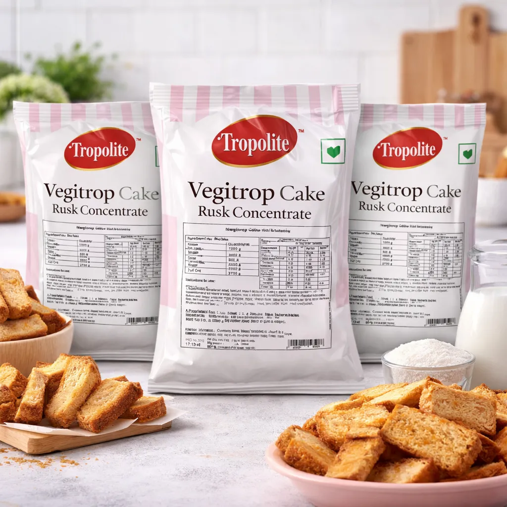 TROPOLITE VEGITROP CAKE RUSK CONC *1 KGS*