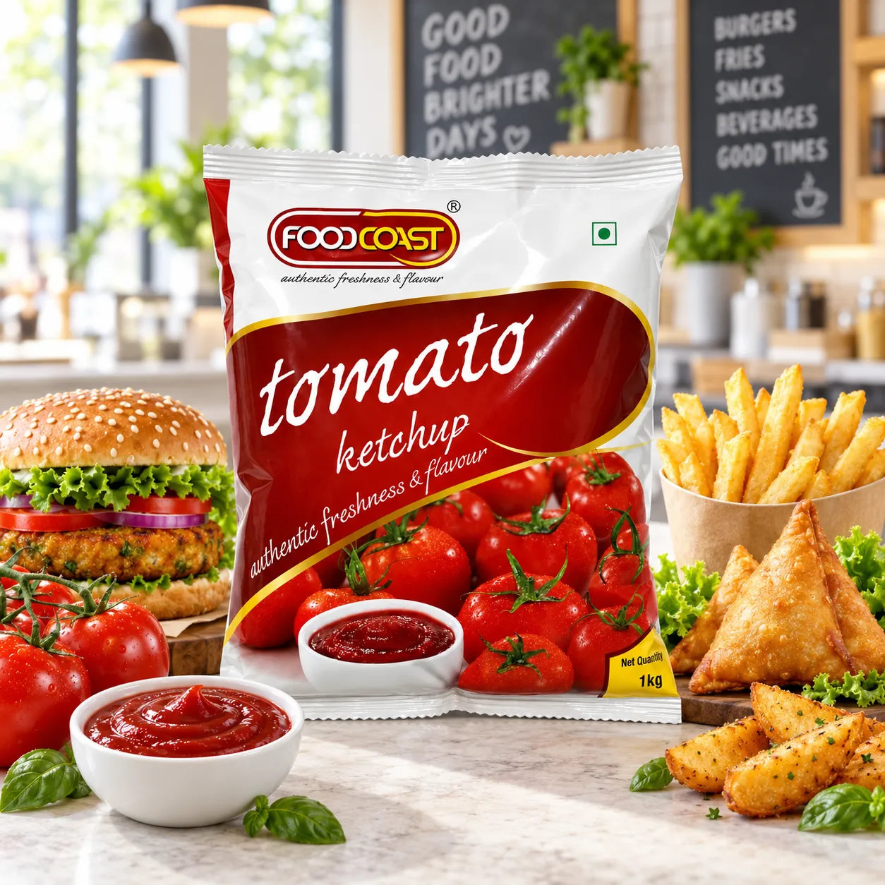 FOODCOAST TOMATO KETCHUP *1KGS*