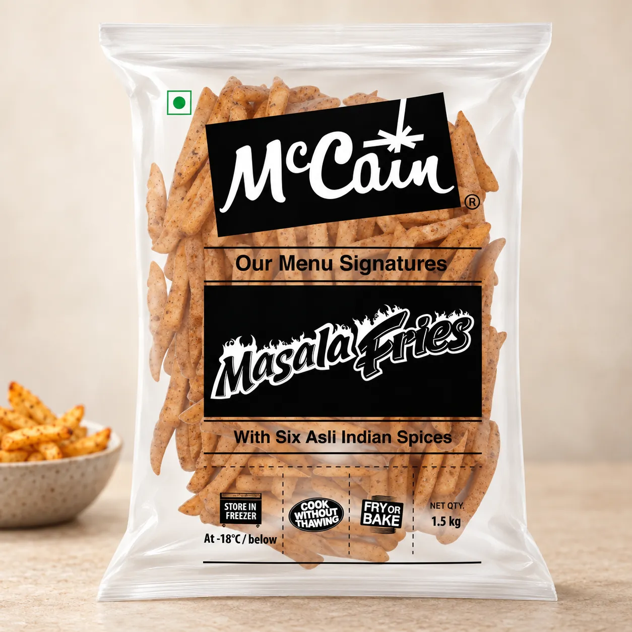 MCCAIN MASALA FRIES *1.5 KGS*
