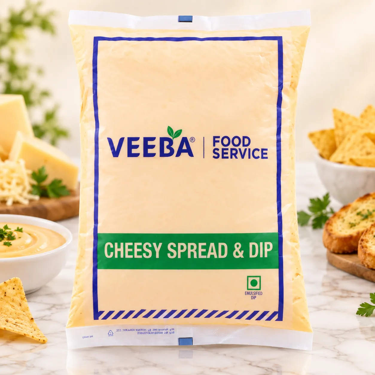 VEEBA CHEESY SPREAD & DIP *1 KGS*