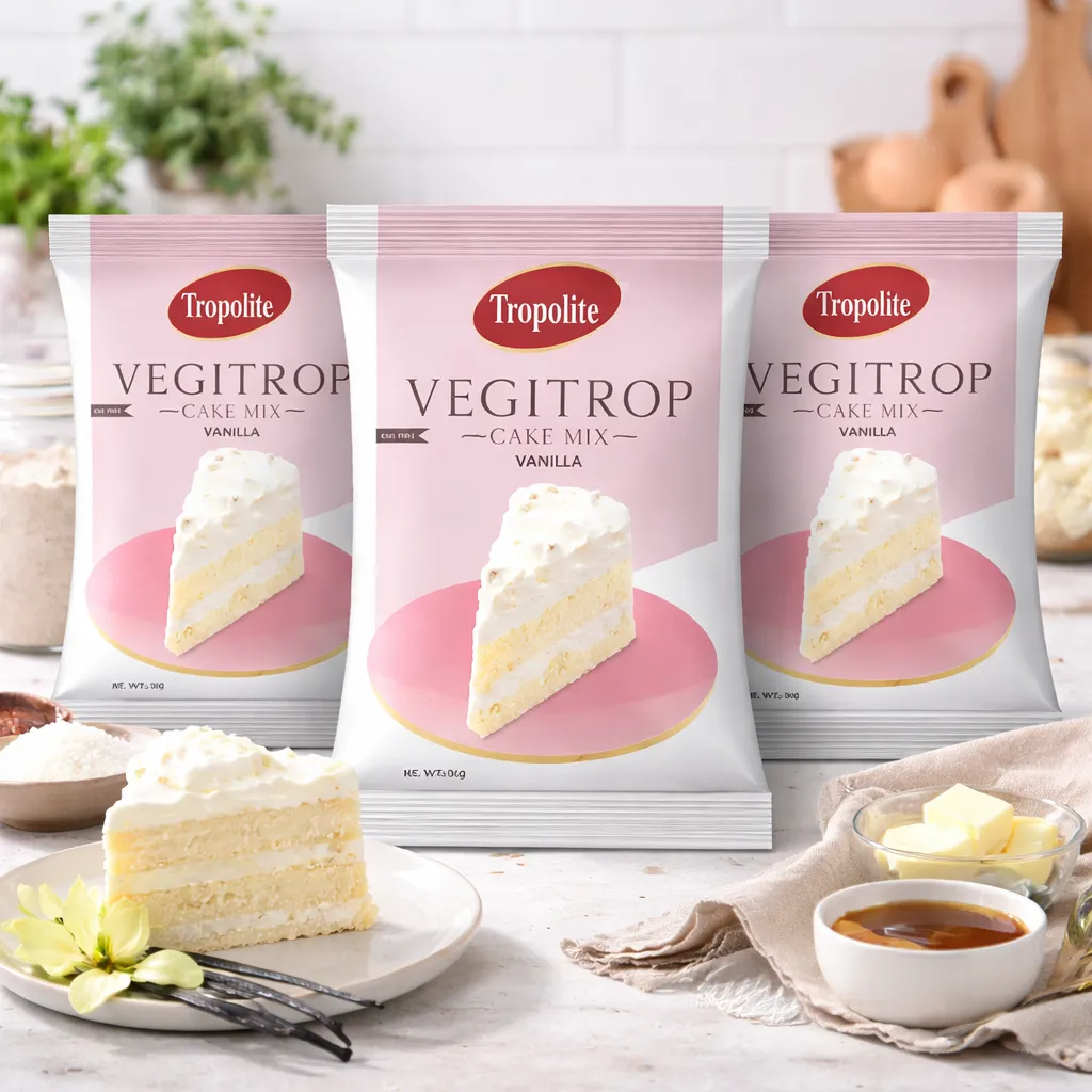 TROPOLITE VEGITROP VANILLA SPONGE MIX *1 KGS*