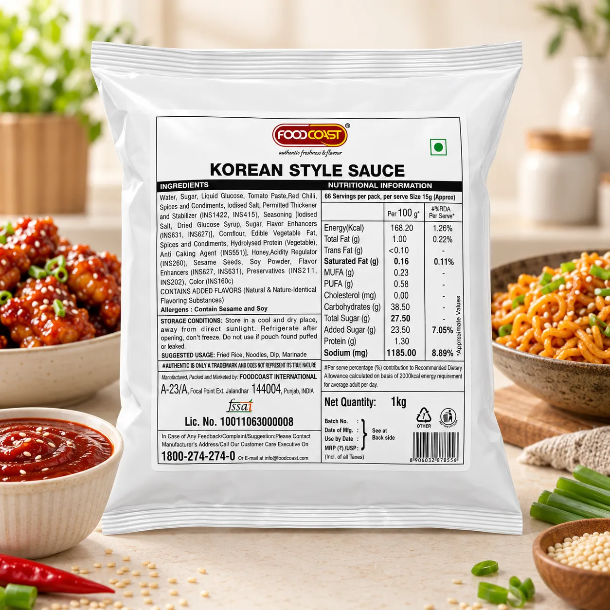 FOODCOAST KOREAN STYLE SAUCE *1KGS*