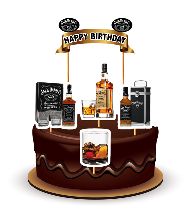 Joyful Jack Danial Theme Topper *1 Set*