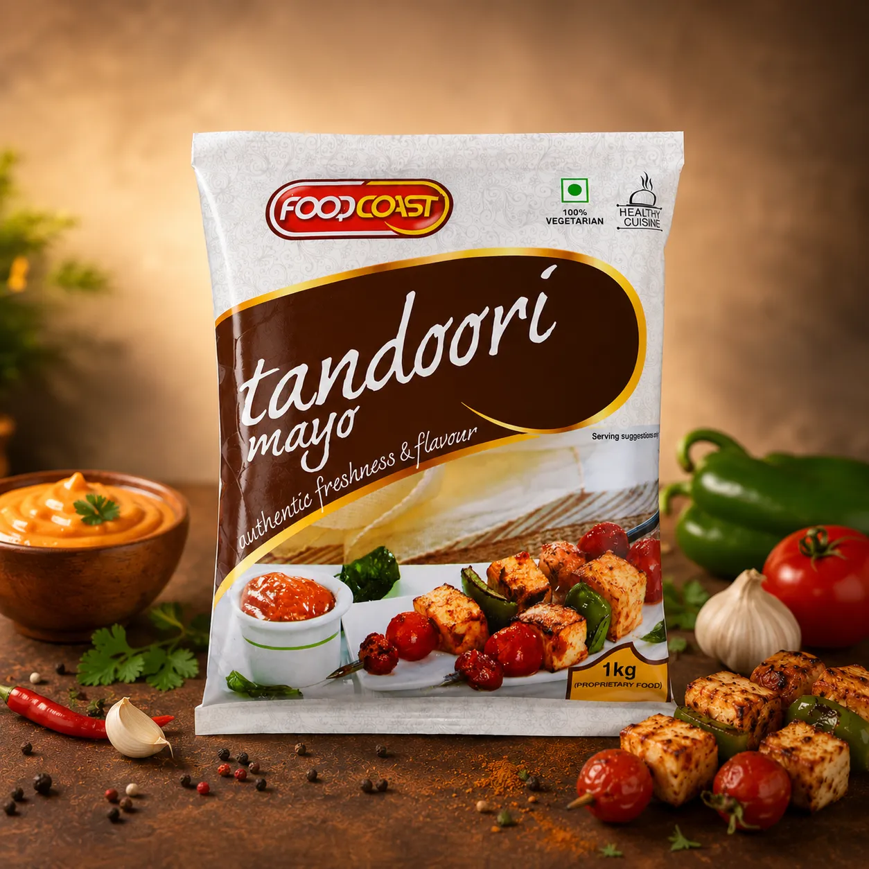 FOODCOAST TANDOORI MAYO *1 KGS*
