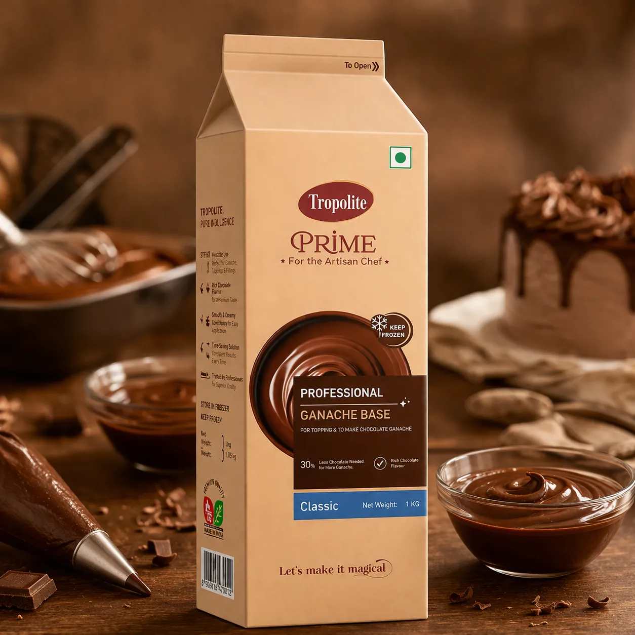 TROPOLITE PRIME GANACHE BASE *1 KGS*