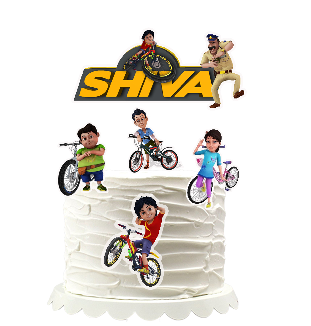 Joyful Shiva Paper Theme Topper *1 Set* 