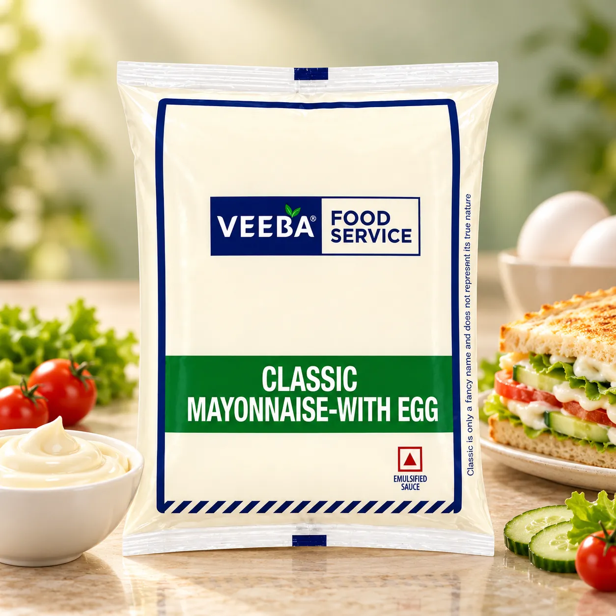 VEEBA CLASSIC MAYONNAISE WITH EGG *1 KGS*