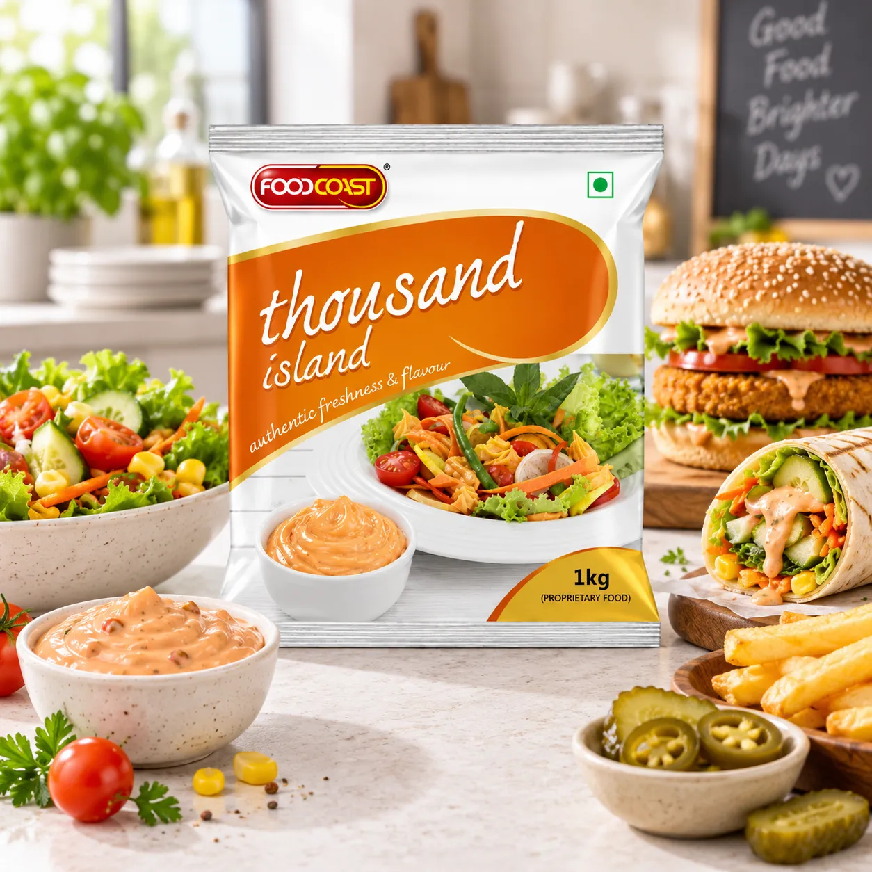 FOODCOAST THOUSAND ISLAND *1KGS*