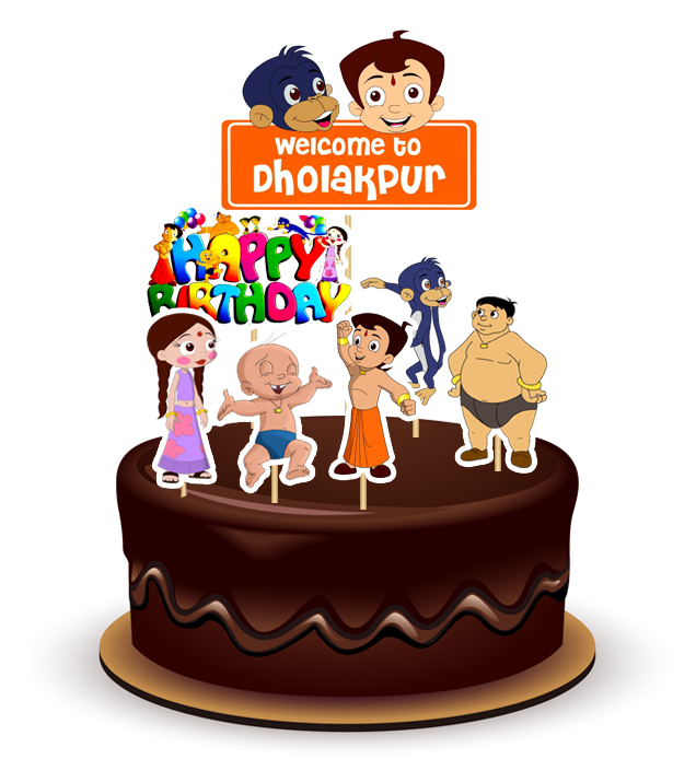 Joyful Bheem Theme Topper *1 Set*